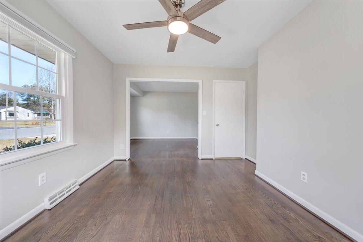 3804 Meadowlark Road Roanoke, VA 24018 - Photo 13 of 54 wooden floor in an empty room with a window
