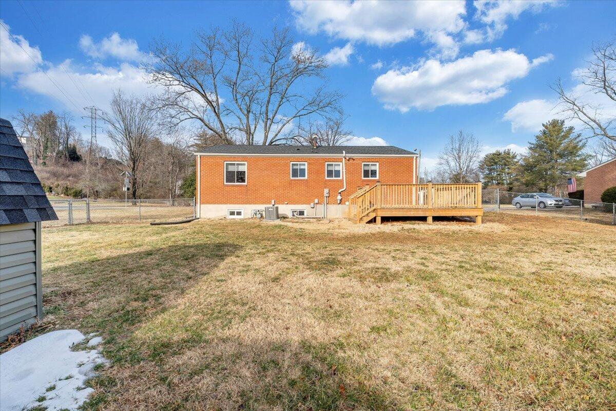 3804 Meadowlark Road Roanoke, VA 24018 - Photo 45 of 54 a view of a house with a yard