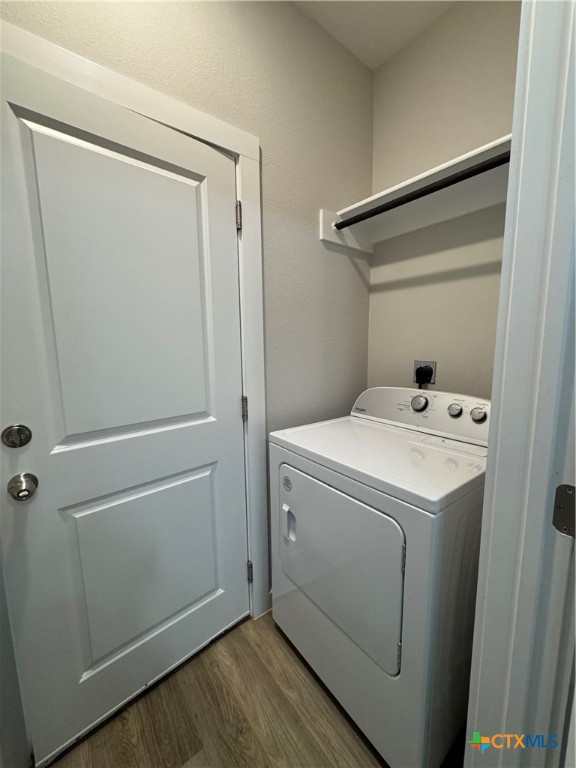 4022 Keller Road, Unit B Temple, TX 76504 - Photo 30 of 34 a utility room with dryer and washer