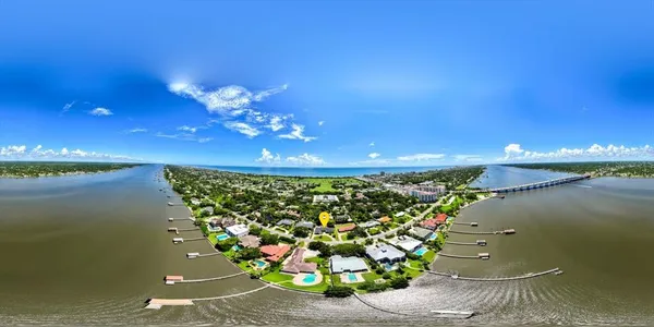 a view of a lake with a sitting space