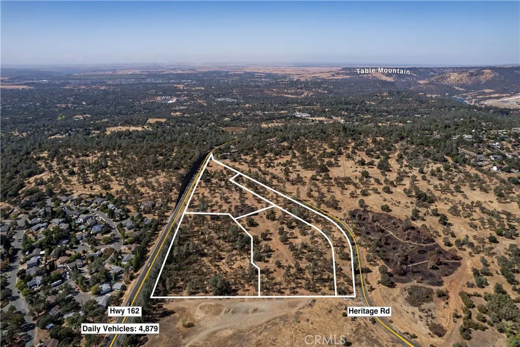 0 Heritage Road Oroville, CA 95966 - Photo 10 of 18 an aerial view of a residential houses with city view