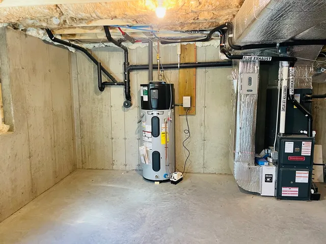 a view of storage and utility room