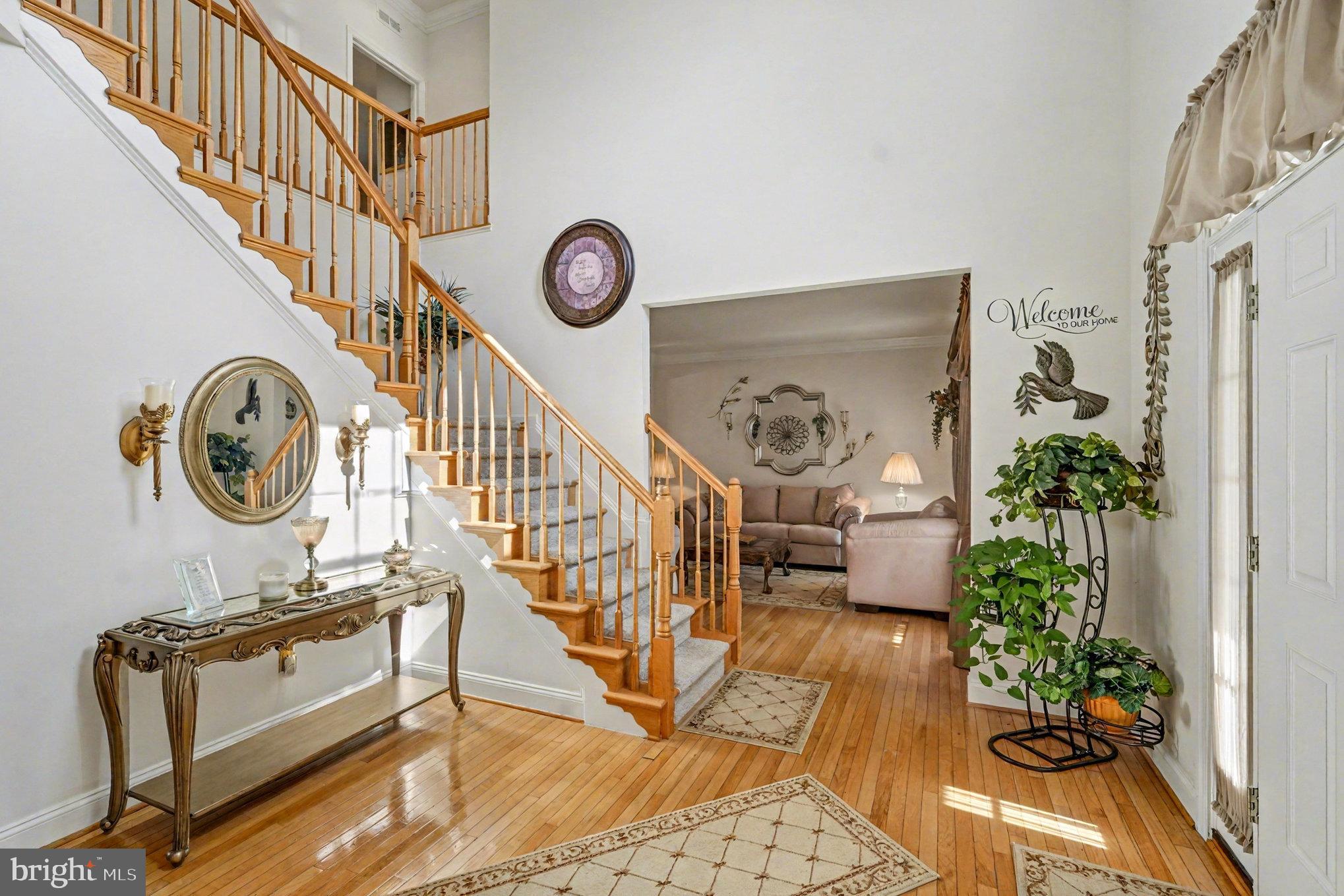 3320 McCorkle Court Triangle, VA 22172 - Photo 7 of 32 a view of an entryway with wooden floor