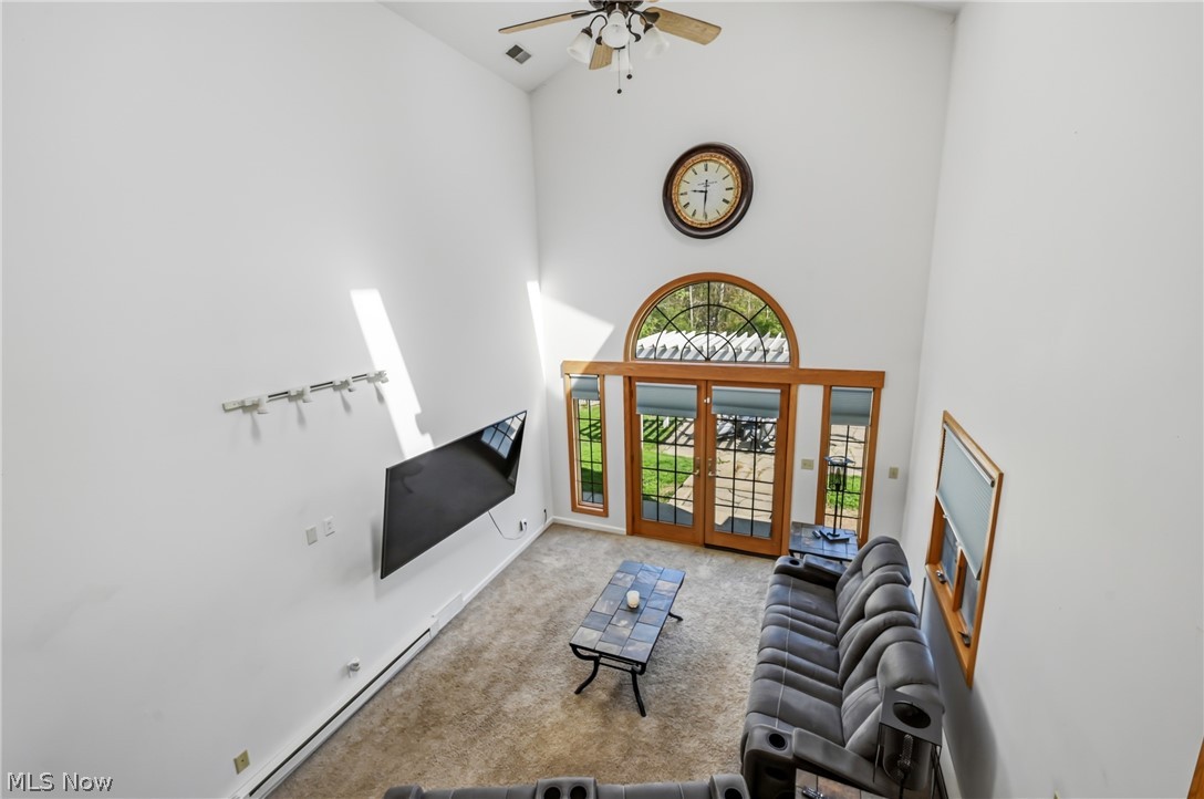 10328 Leffingwell Road Canfield, OH 44406 - Photo 37 of 45 View from the loft overlooking the great room.
