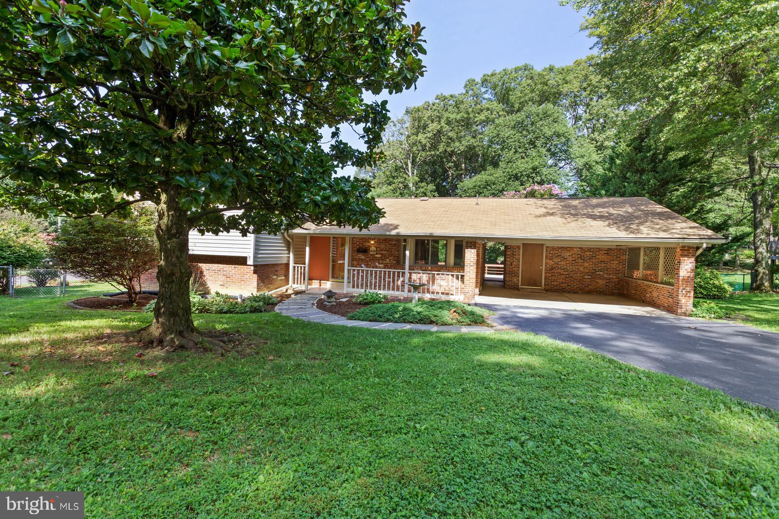 4132 Roberts Road Fairfax, VA 22030 - Photo 25 of 32 Front View & Carport