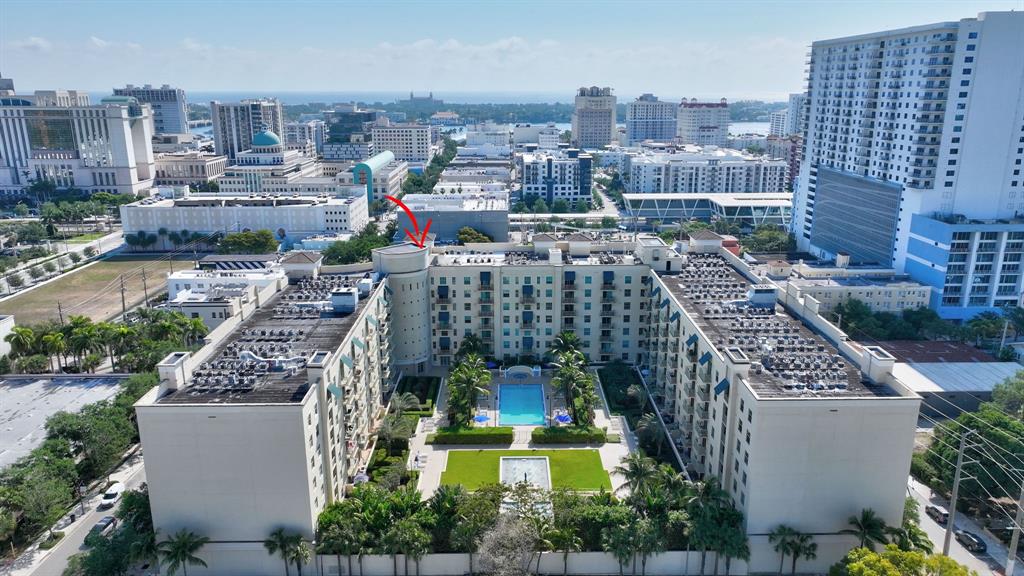 610 Clematis Street, Unit 412 West Palm Beach, FL 33401 - Photo 38 of 52 a view of a city