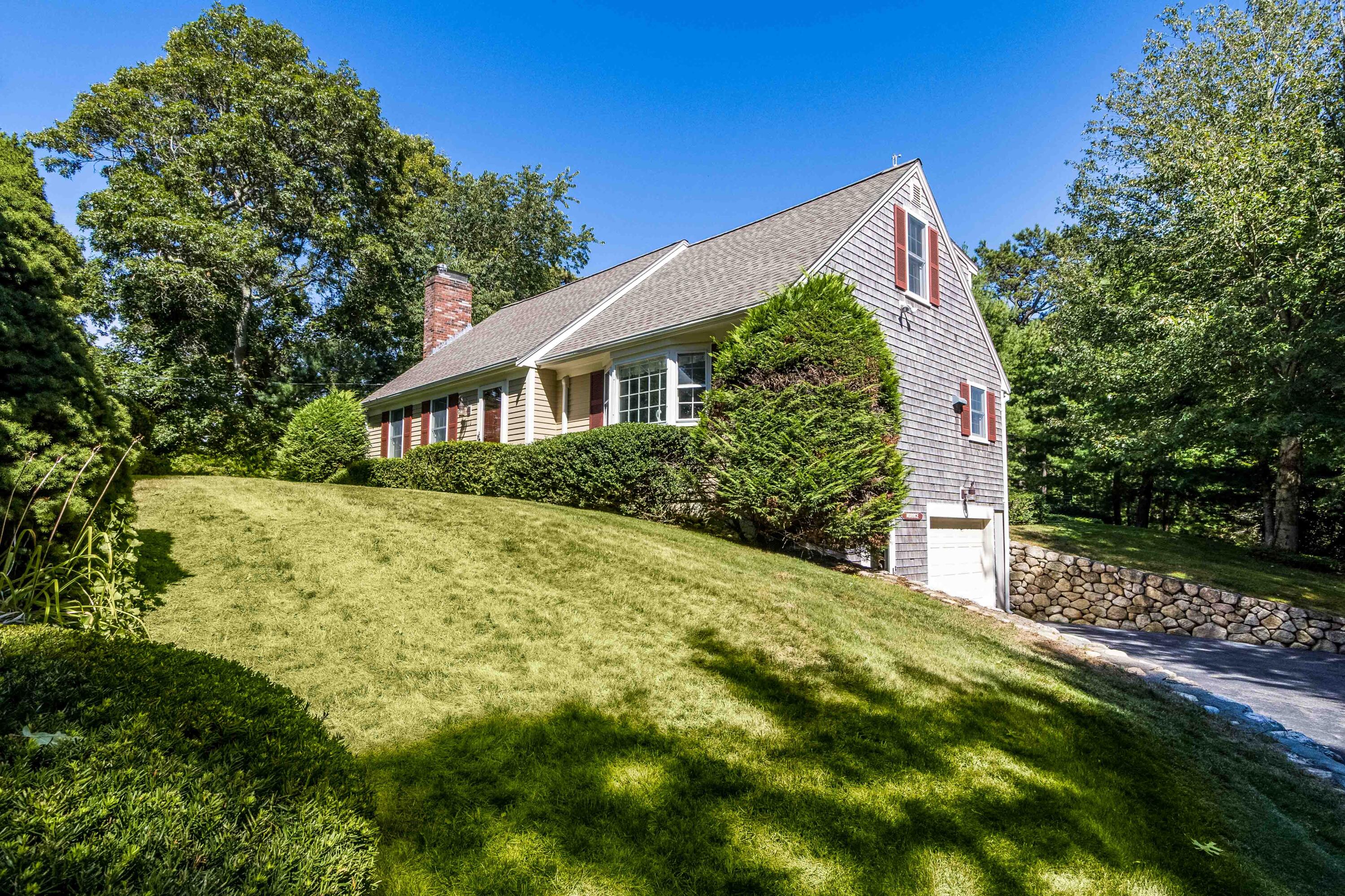 110 Marble Road Barnstable, MA 02630 - Photo 2 of 33 a view of house with backyard and garden