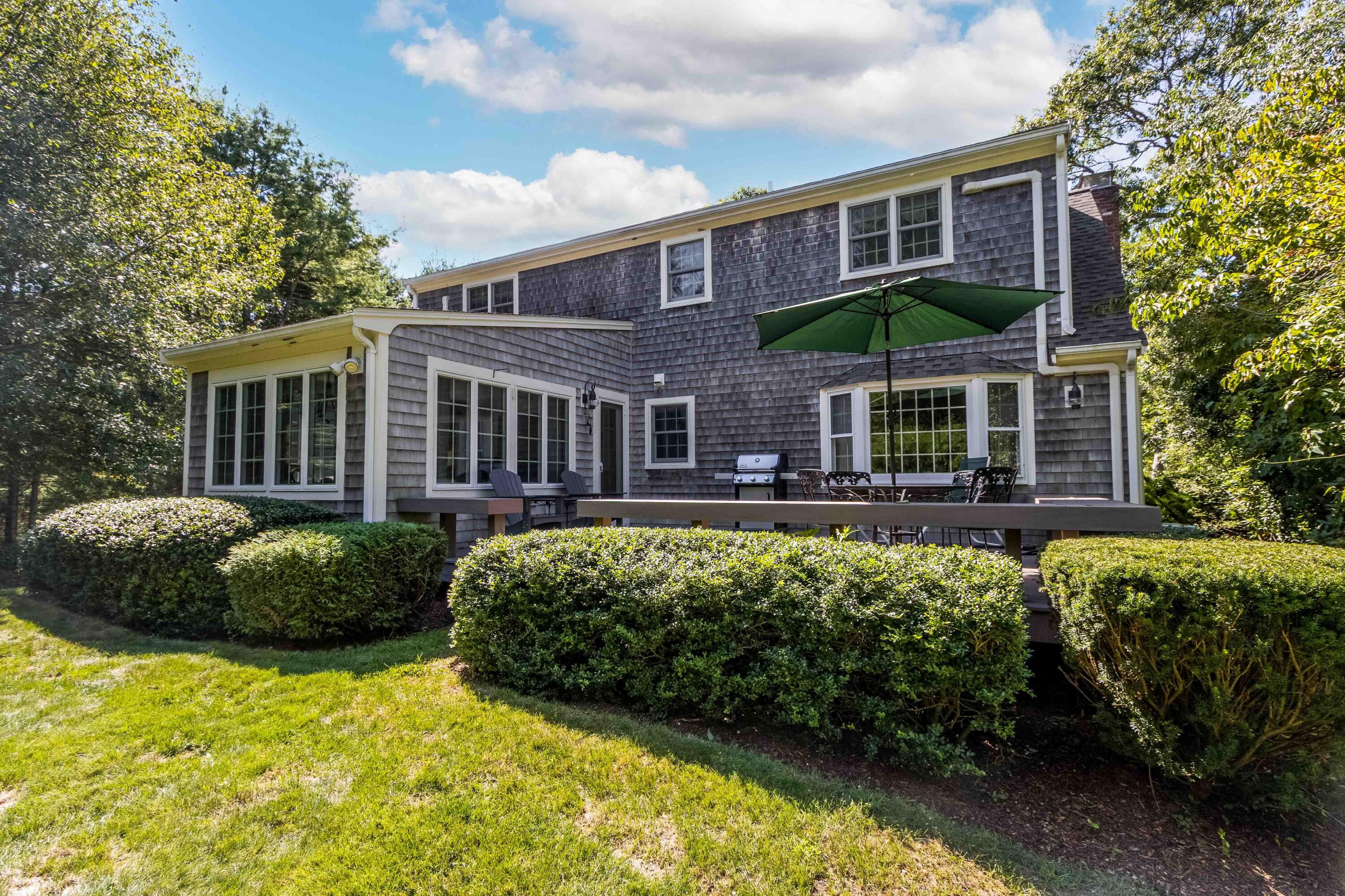 110 Marble Road Barnstable, MA 02630 - Photo 29 of 33 a front view of a house with a garden
