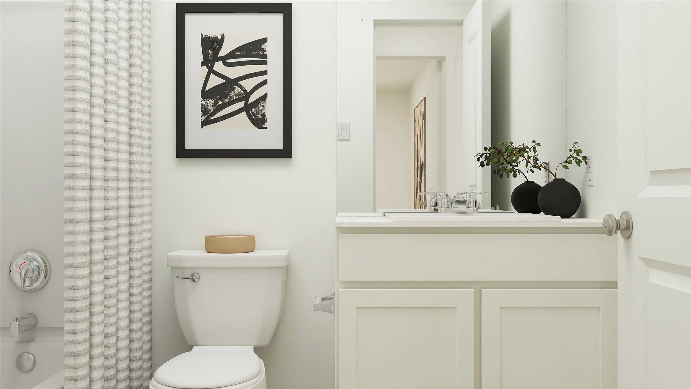 480 Jones Bch Lane Jarrell, TX 76537 - Photo 18 of 33 a bathroom with a toilet sink and mirror