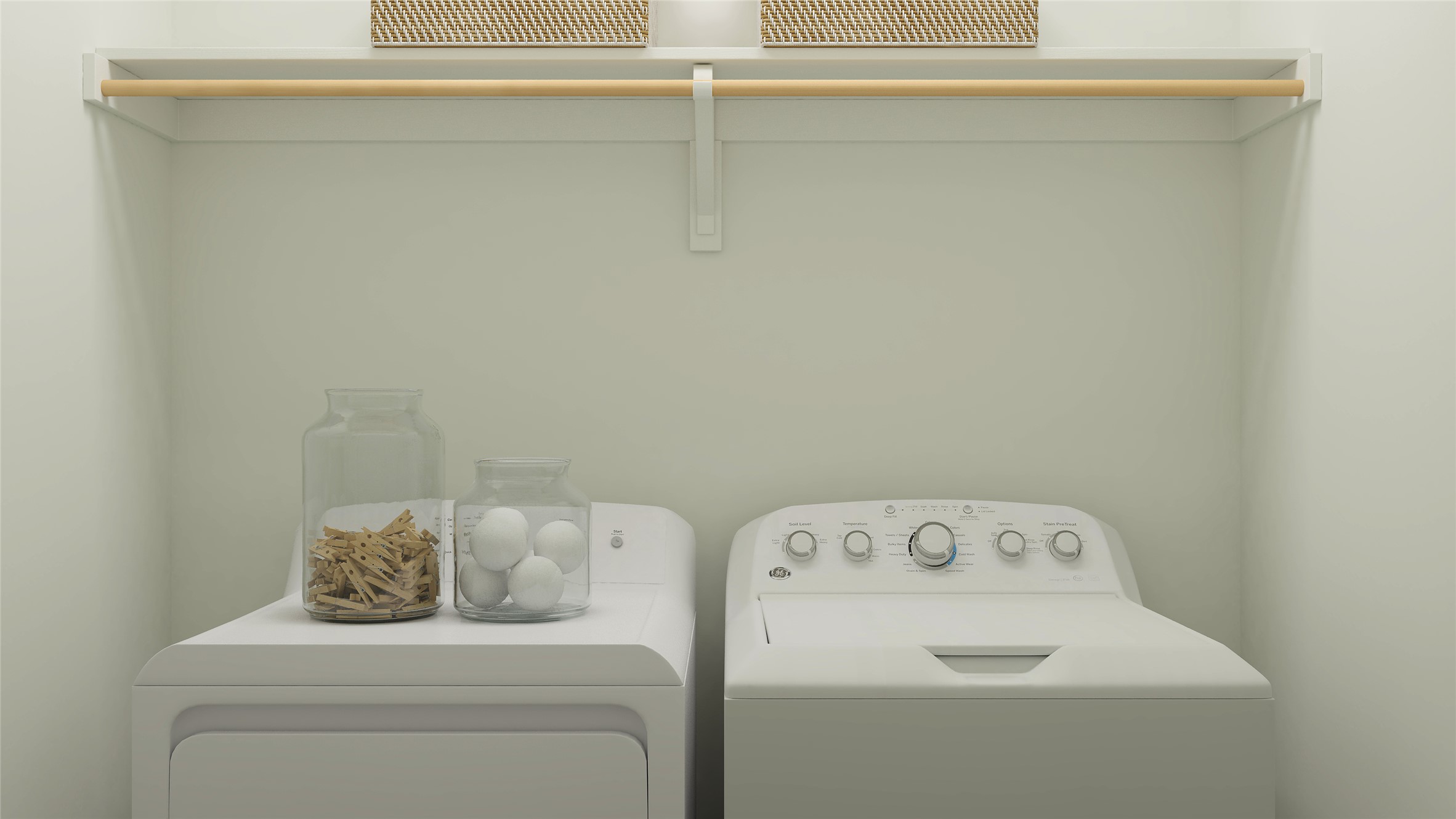 480 Jones Bch Lane Jarrell, TX 76537 - Photo 25 of 33 a utility room with dryer and washer