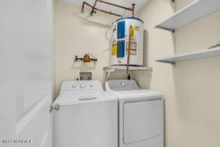 204 Covered Bridge Boulevard, Unit D Manalapan, NJ 07726 - Photo 18 of 20 a utility room with dryer and washer