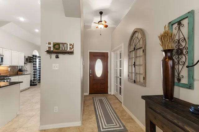 a view of a living room