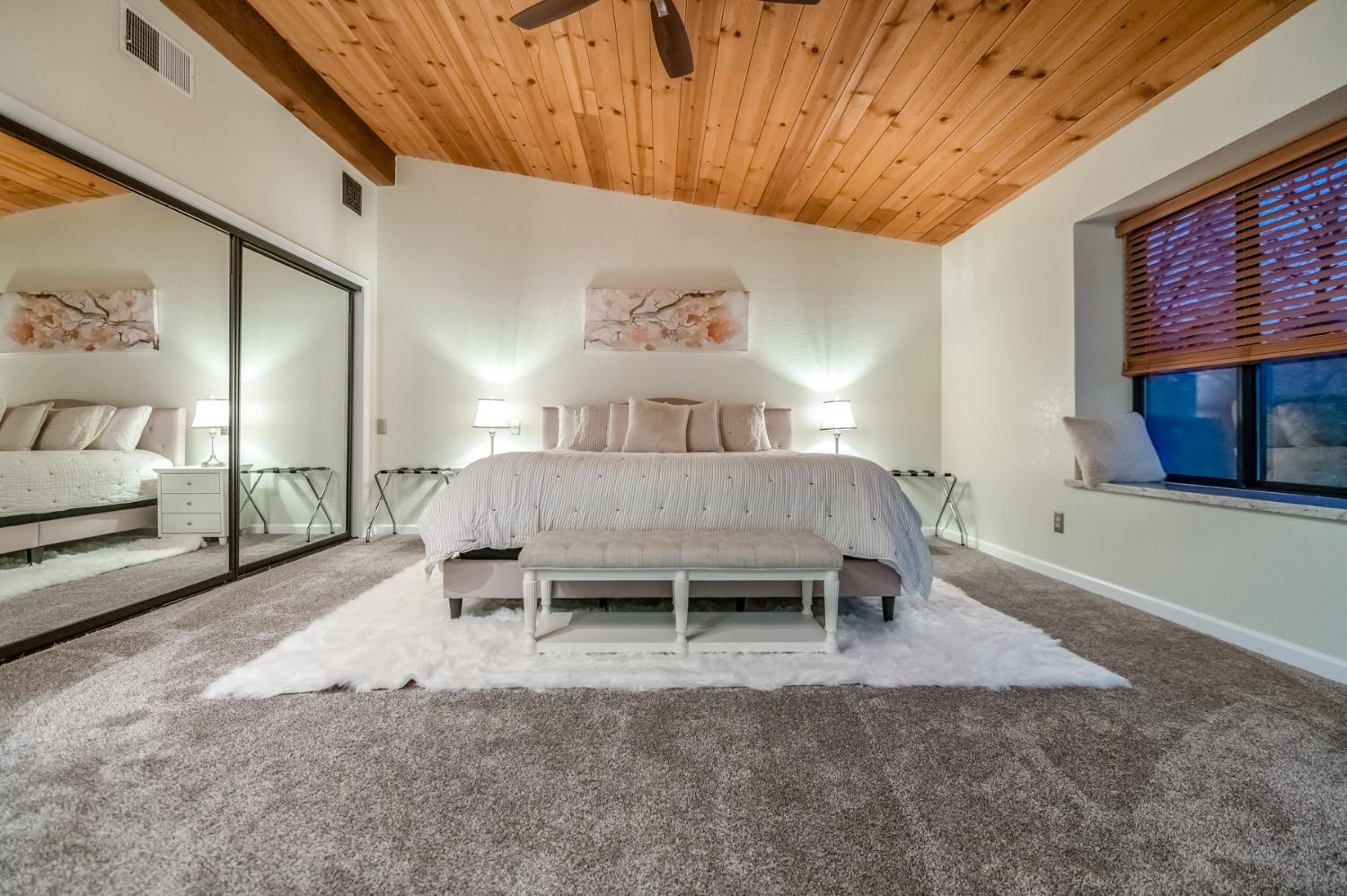 40984 Grouse Drive Three Rivers, CA 93271 - Photo 30 of 49 a living room with a bed furniture and a flat screen tv