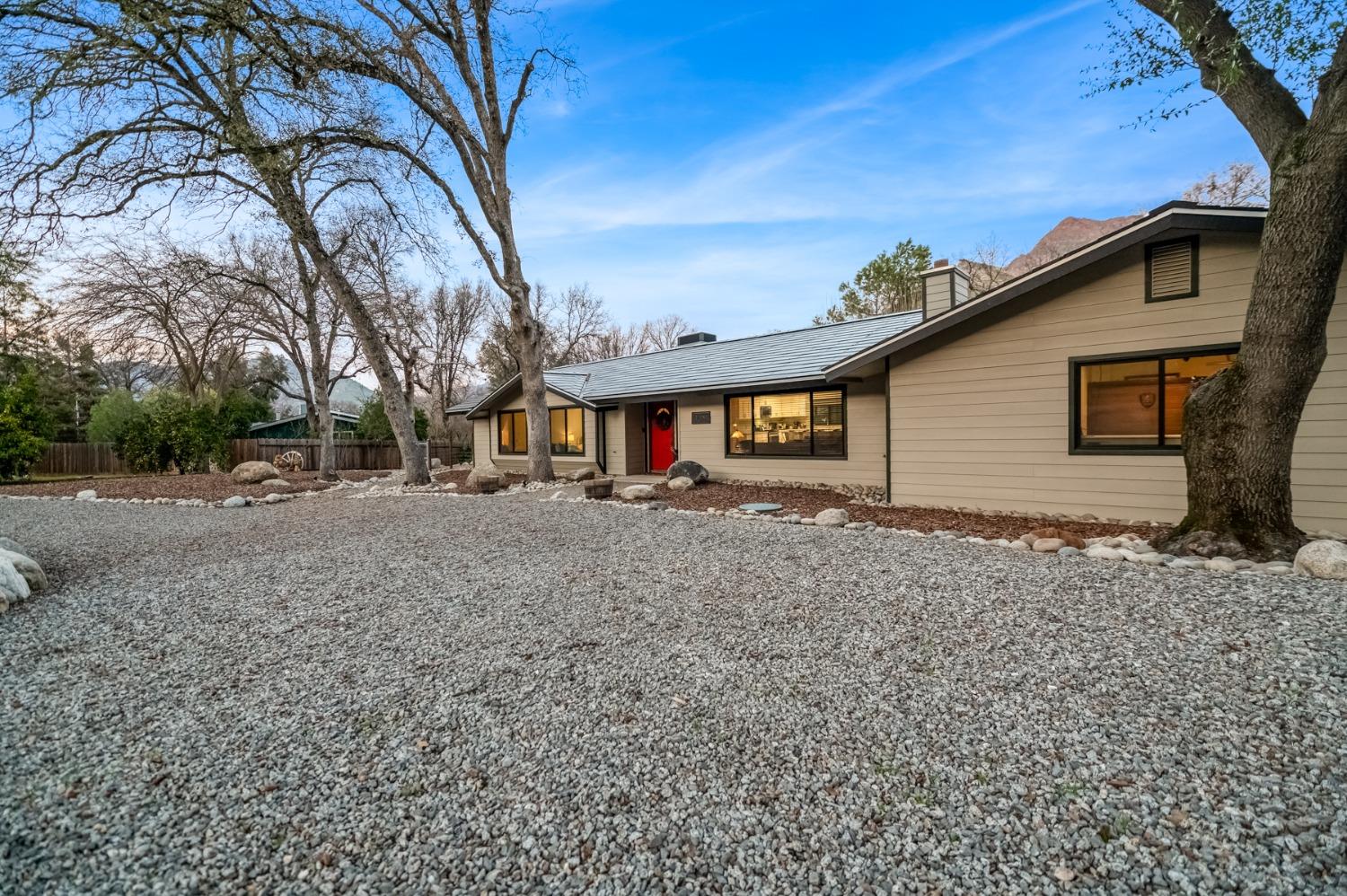 40984 Grouse Drive Three Rivers, CA 93271 - Photo 42 of 49 a backyard of a house with portable swimming pool and basket ball court
