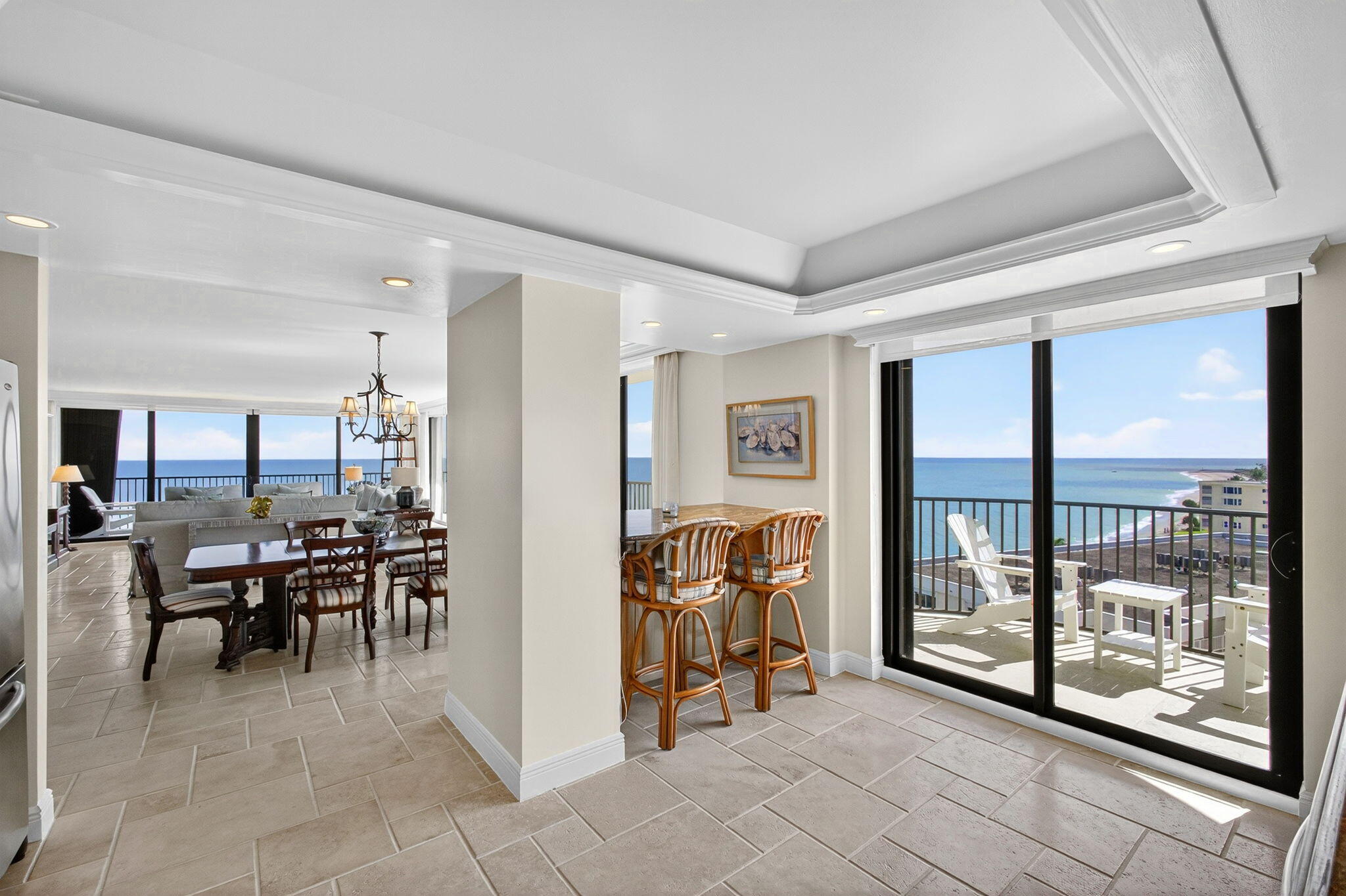 400 South Beach Road, Unit 804 Tequesta, FL 33469 - Photo 11 of 65 Kitchen Balcony