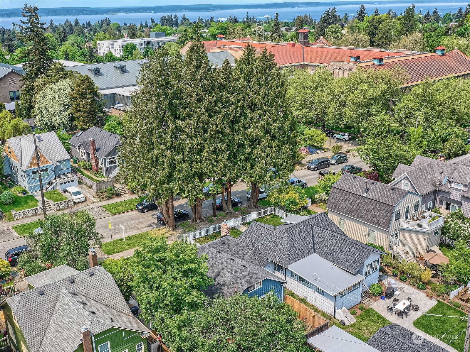 3032 Walnut Avenue Southwest Seattle, WA 98116 - Photo 26 of 29 an aerial view of a house with outdoor space