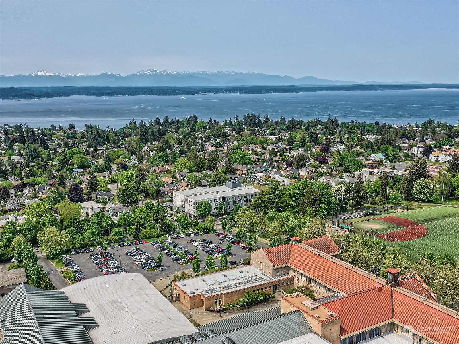 3032 Walnut Avenue Southwest Seattle, WA 98116 - Photo 28 of 29 a view of a city with ocean view