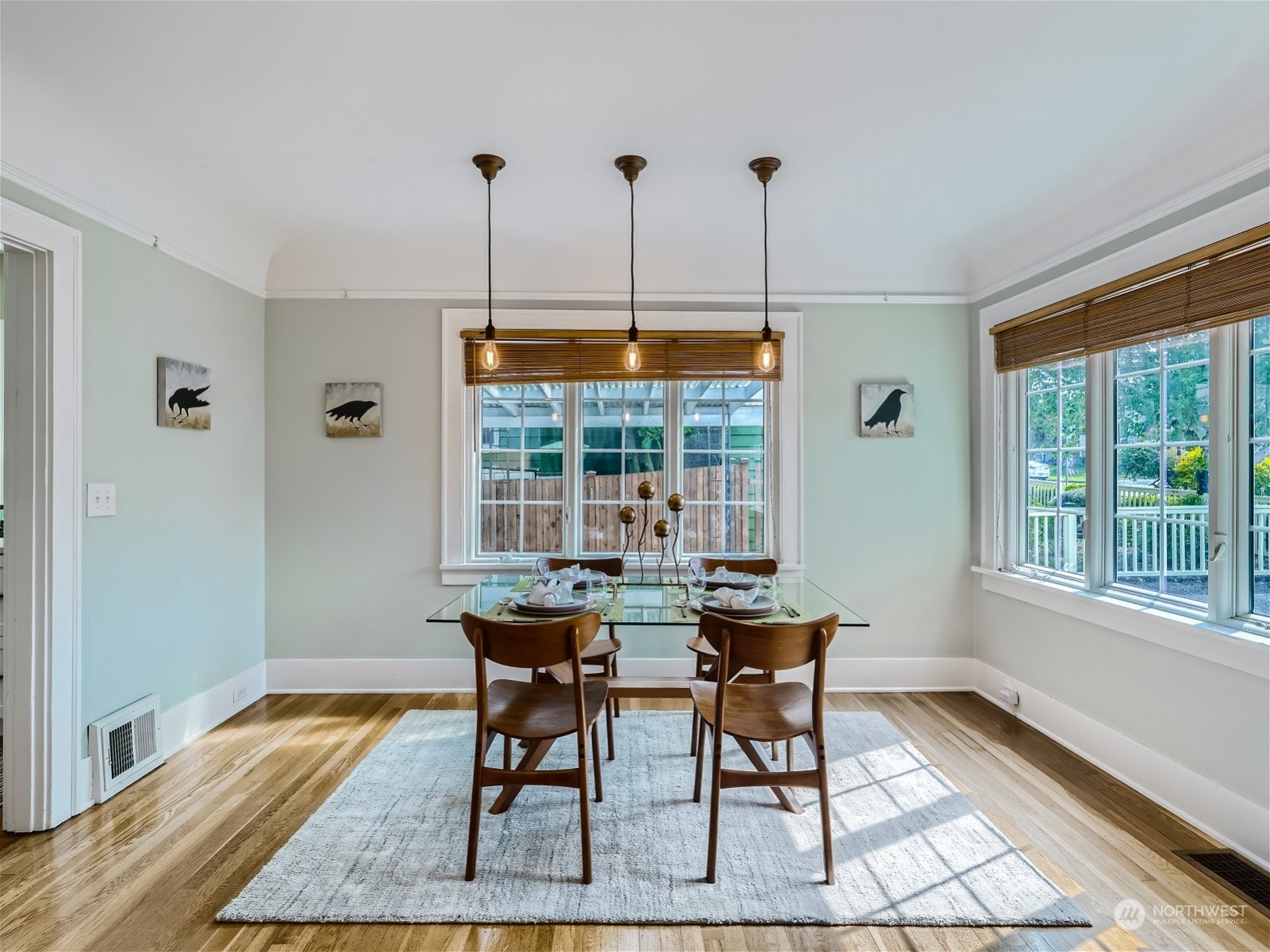 3032 Walnut Avenue Southwest Seattle, WA 98116 - Photo 5 of 29 a view of a dining room with furniture window and outside view