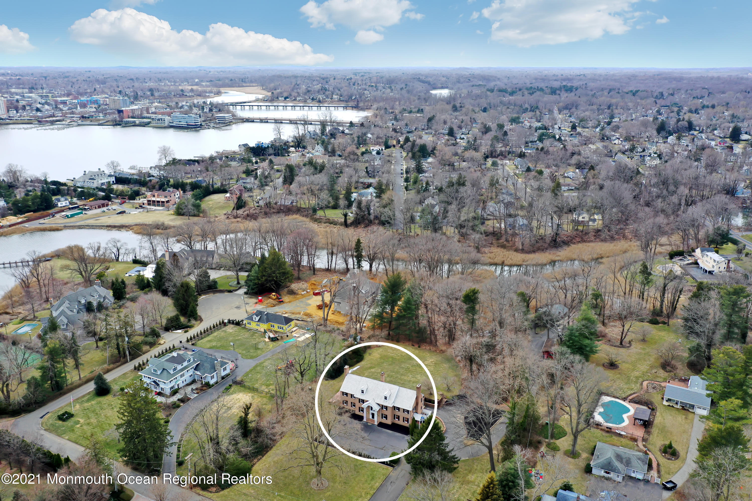 24 Blossom Cove Road Red Bank, NJ 07701 - Photo 30 of 33 Aerial 2