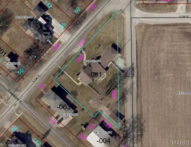 $249,900 | 206 Oak Street, Raymond, IL 62560