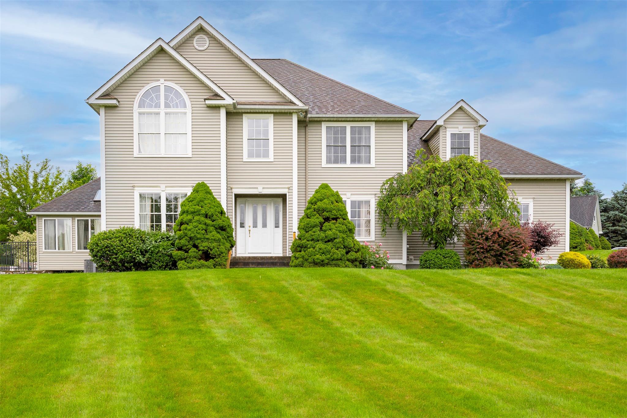 7 Frog Hollow Road Poughquag, NY 12570 - Photo 1 of 1 View of front of house featuring a front lawn and a shingled roof