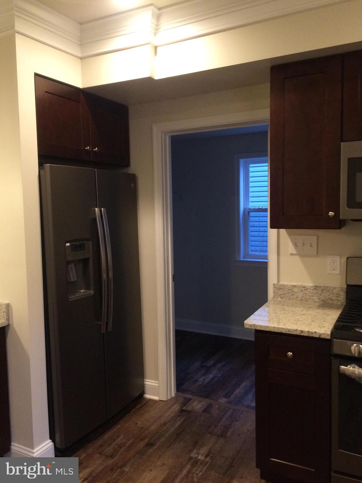 203 Delaware Avenue Riverside, NJ 08075 - Photo 12 of 37 Kitchen with Built-In Stainless Refrigerator