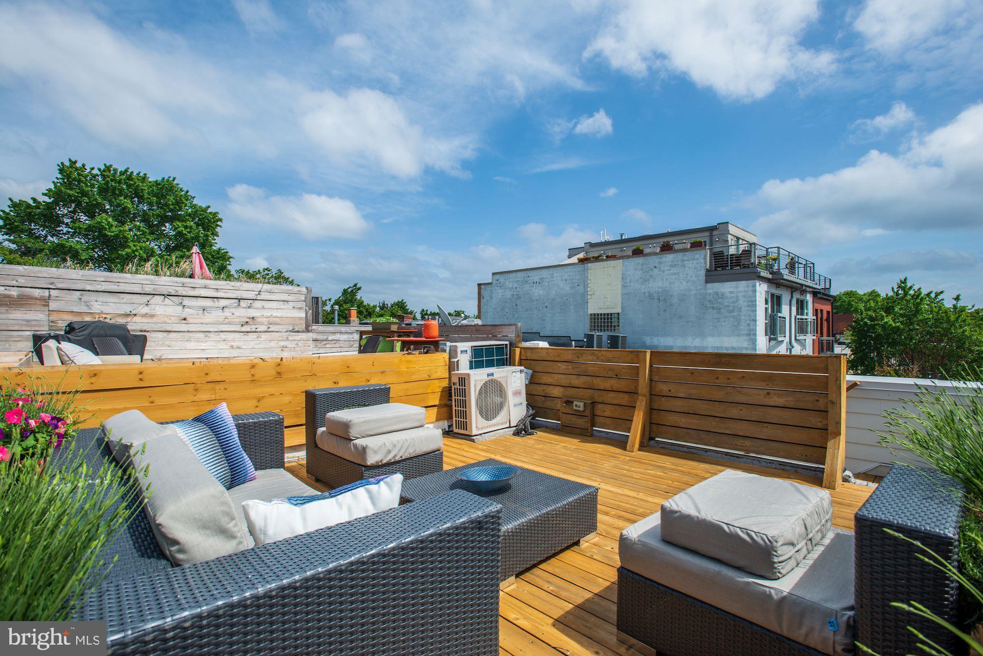 1106 T Street Northwest Washington, DC 20009 - Photo 26 of 29 Amazing roof top deck with views