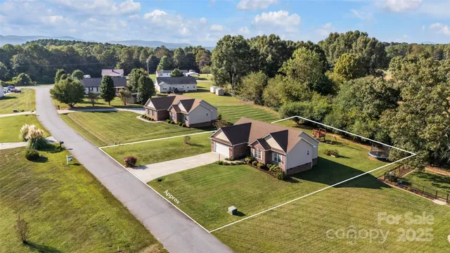 a view of a pool with a patio