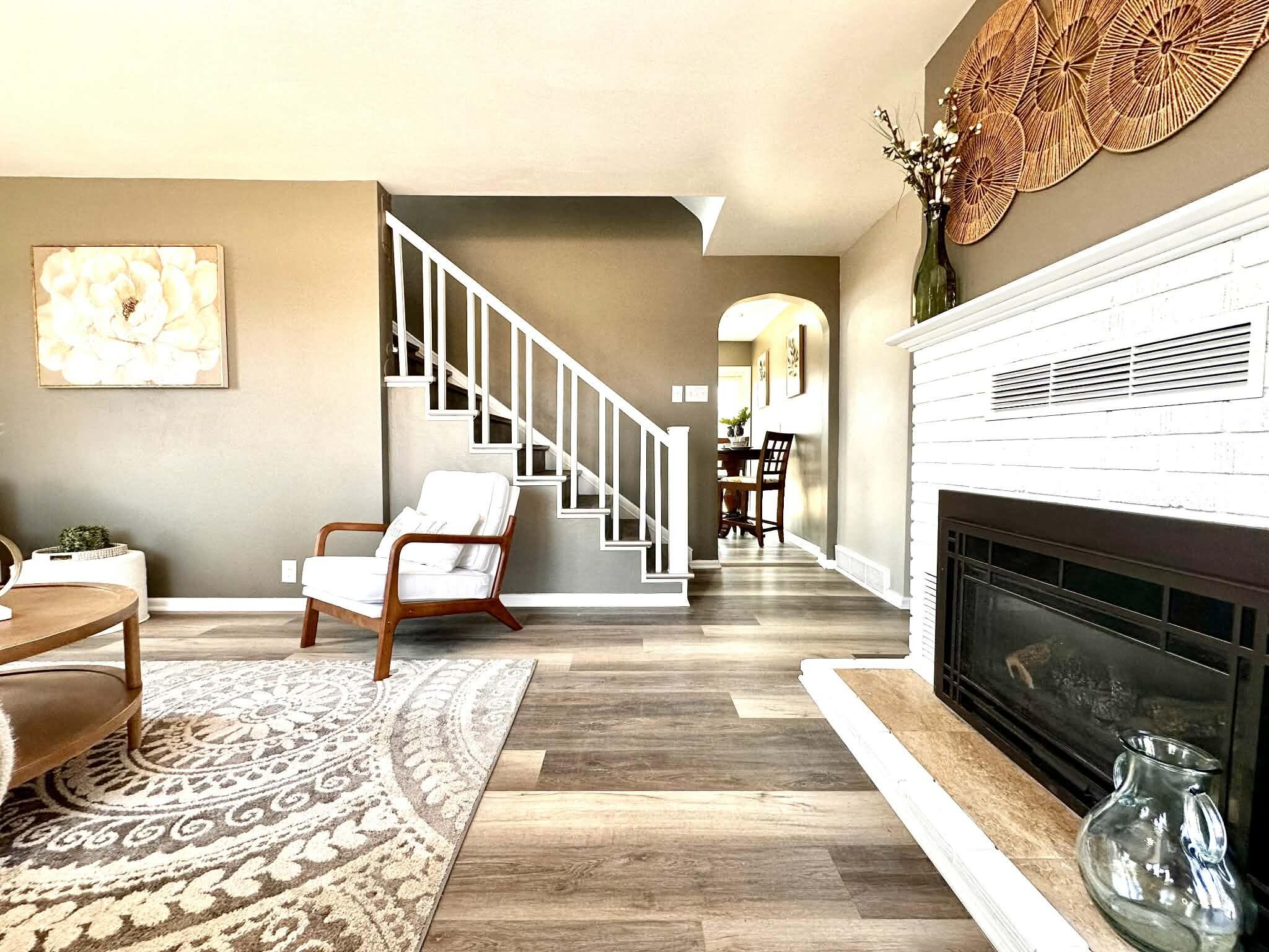 1112 Fancher Road Mount Pleasant, WI 53406 - Photo 4 of 13 1112 Fancher living rm angle 3