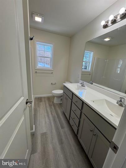 144 Pratts Branch Road Felton, DE 19943 - Photo 34 of 39 a bathroom with a sink mirror vanity and toilet