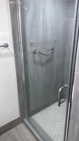 a bathroom with a sink