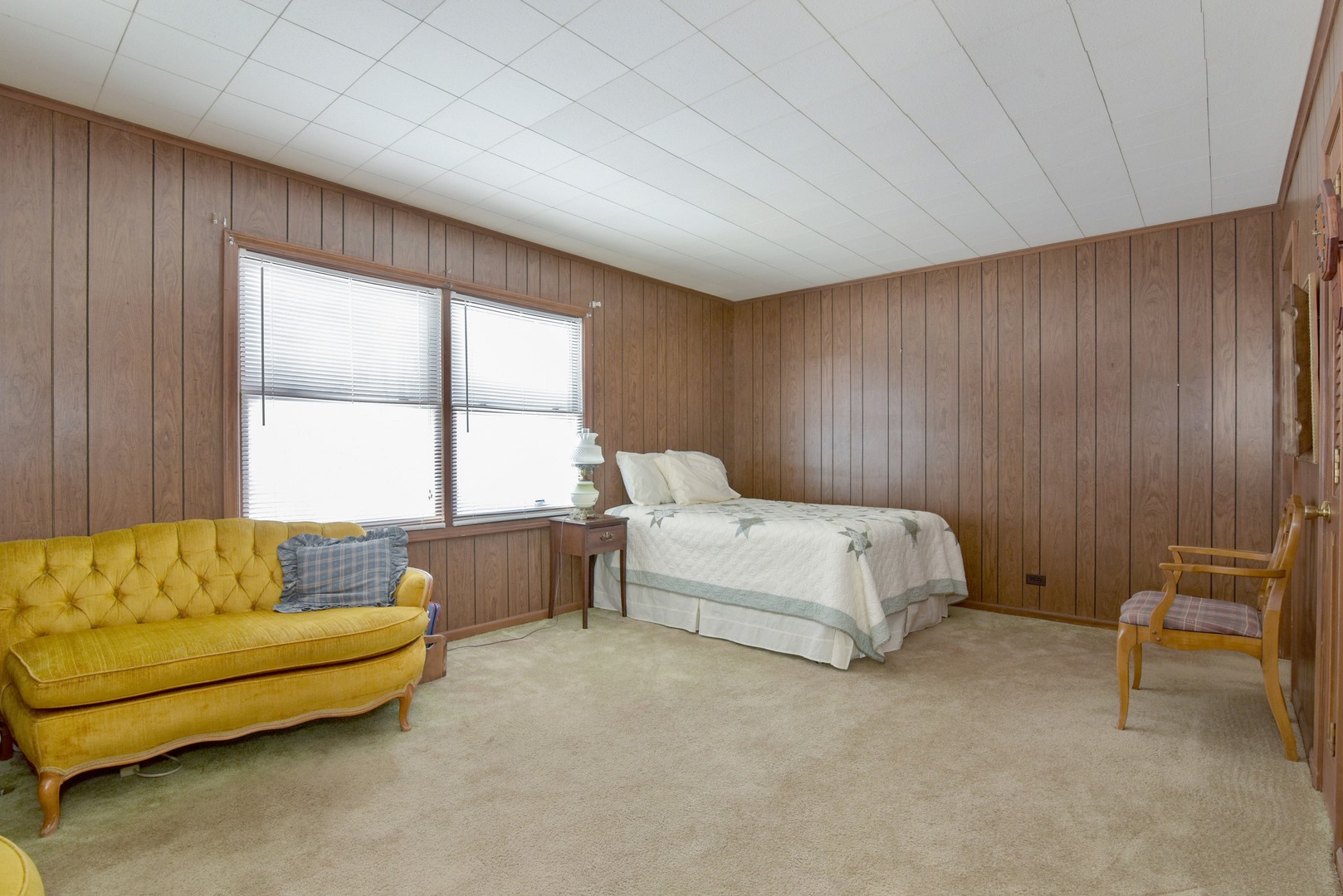 3541 Techny Road Northbrook, IL 60062 - Photo 17 of 25 a bed room with a bed and a couch