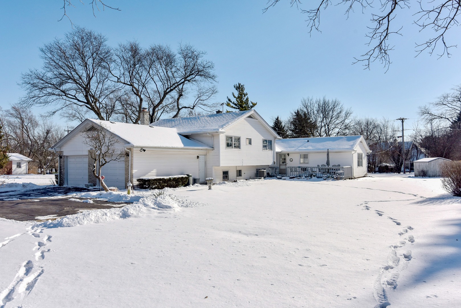 3541 Techny Road Northbrook, IL 60062 - Photo 24 of 25 a street view covered with snow