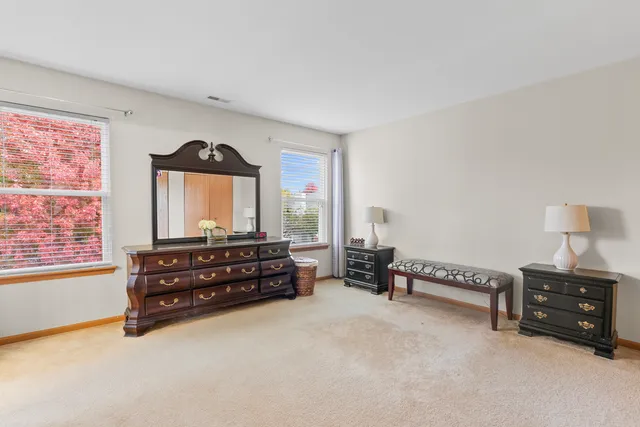 a view of a livingroom with furniture