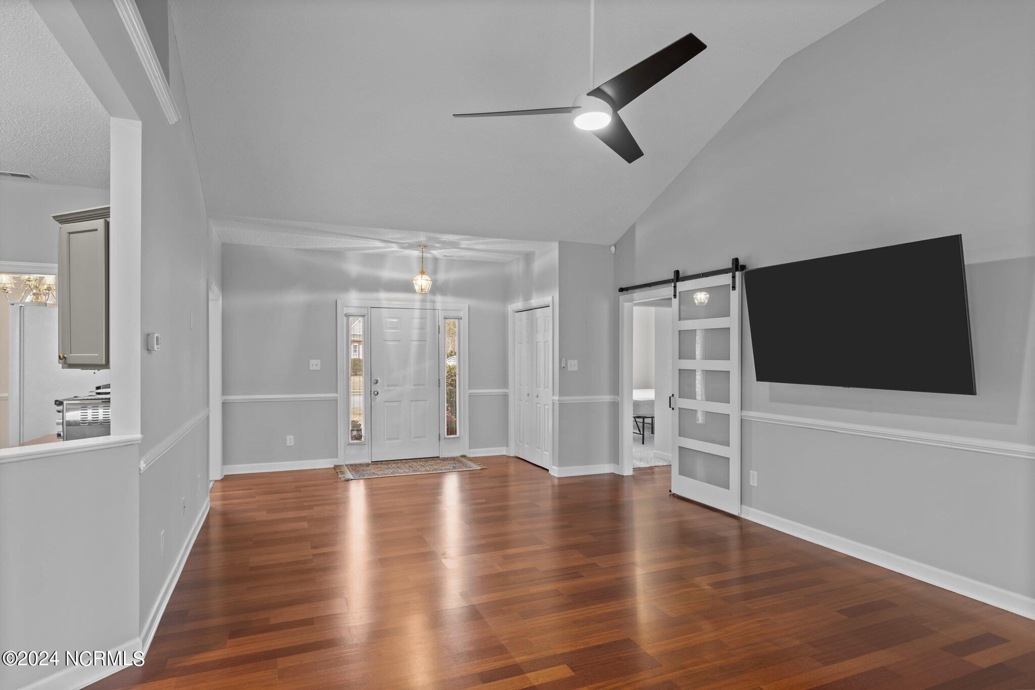 126 Neuchatel Road New Bern, NC 28562 - Photo 12 of 71 View from Eat in Kitchen Area to Living Room & Main Foyer