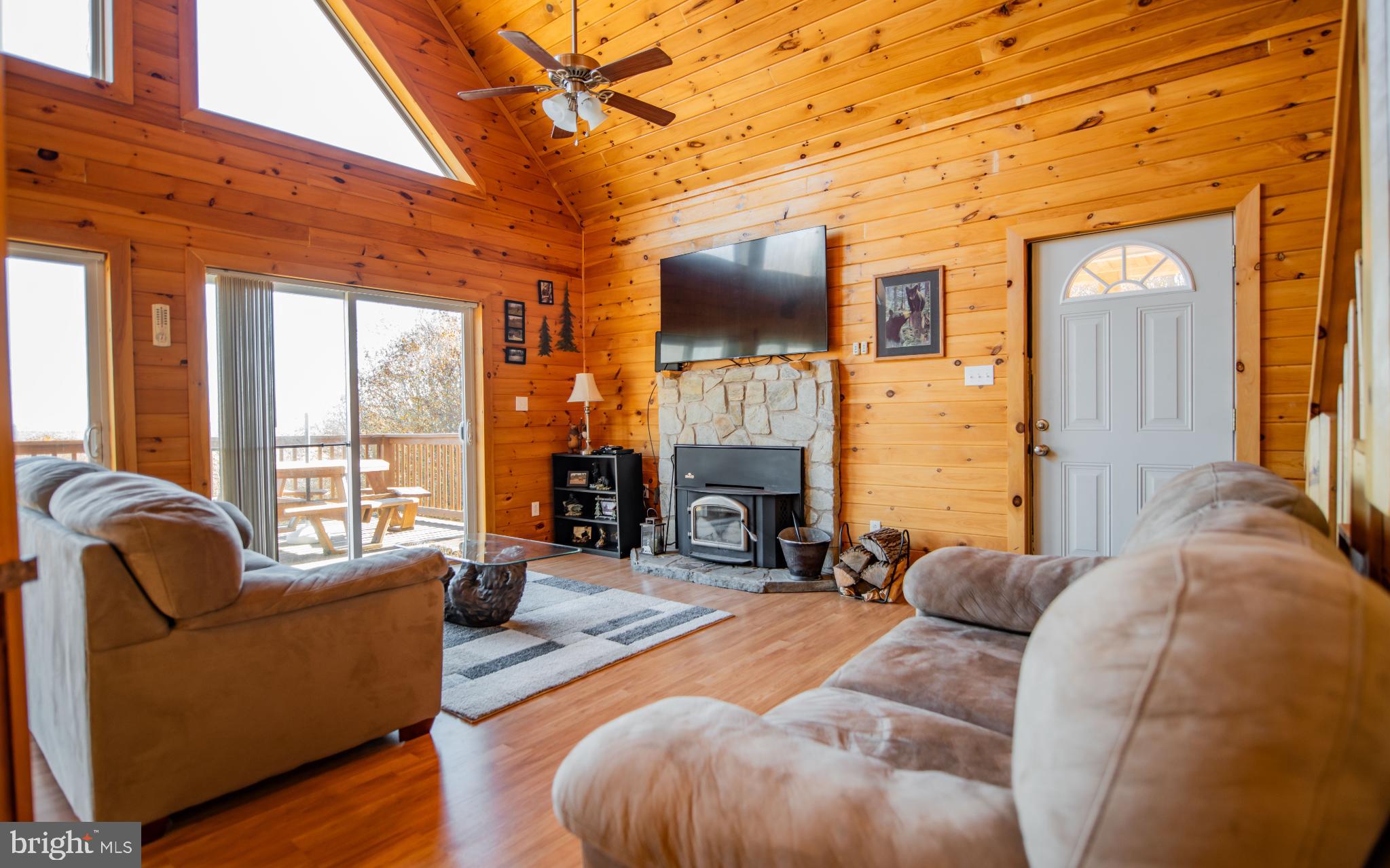 115 Glory Rdg Road Shunk, PA 17768 - Photo 6 of 35 Cozy cabin retreat with rustic charm.