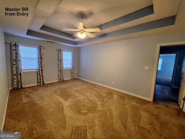 a bathroom with a tub