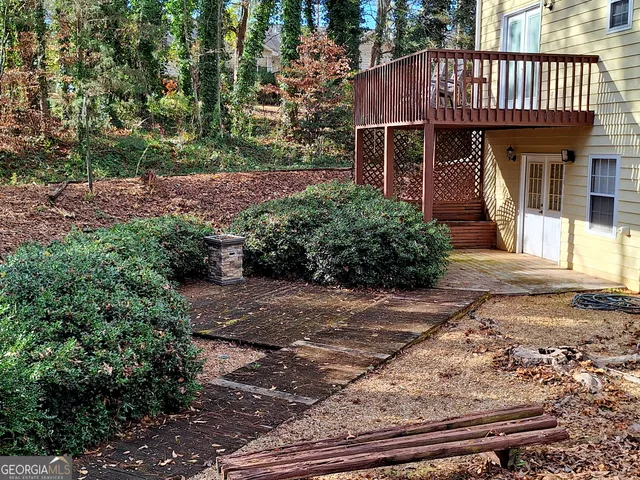 front view of a brick house