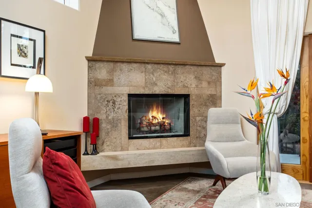 a room with furniture and gym equipment