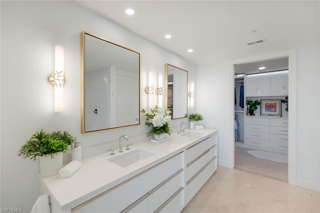 275 Indies Way, Unit 1503 Naples, FL 34110 - Photo 17 of 49 Primary Bath Double Vanity