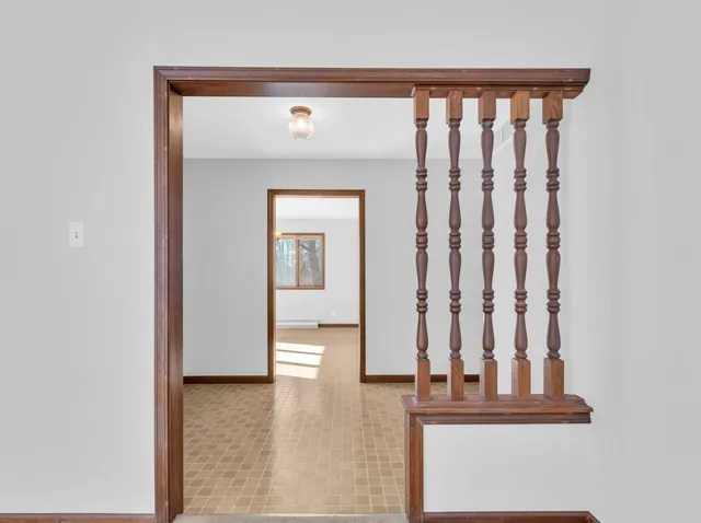 a view of a parking space