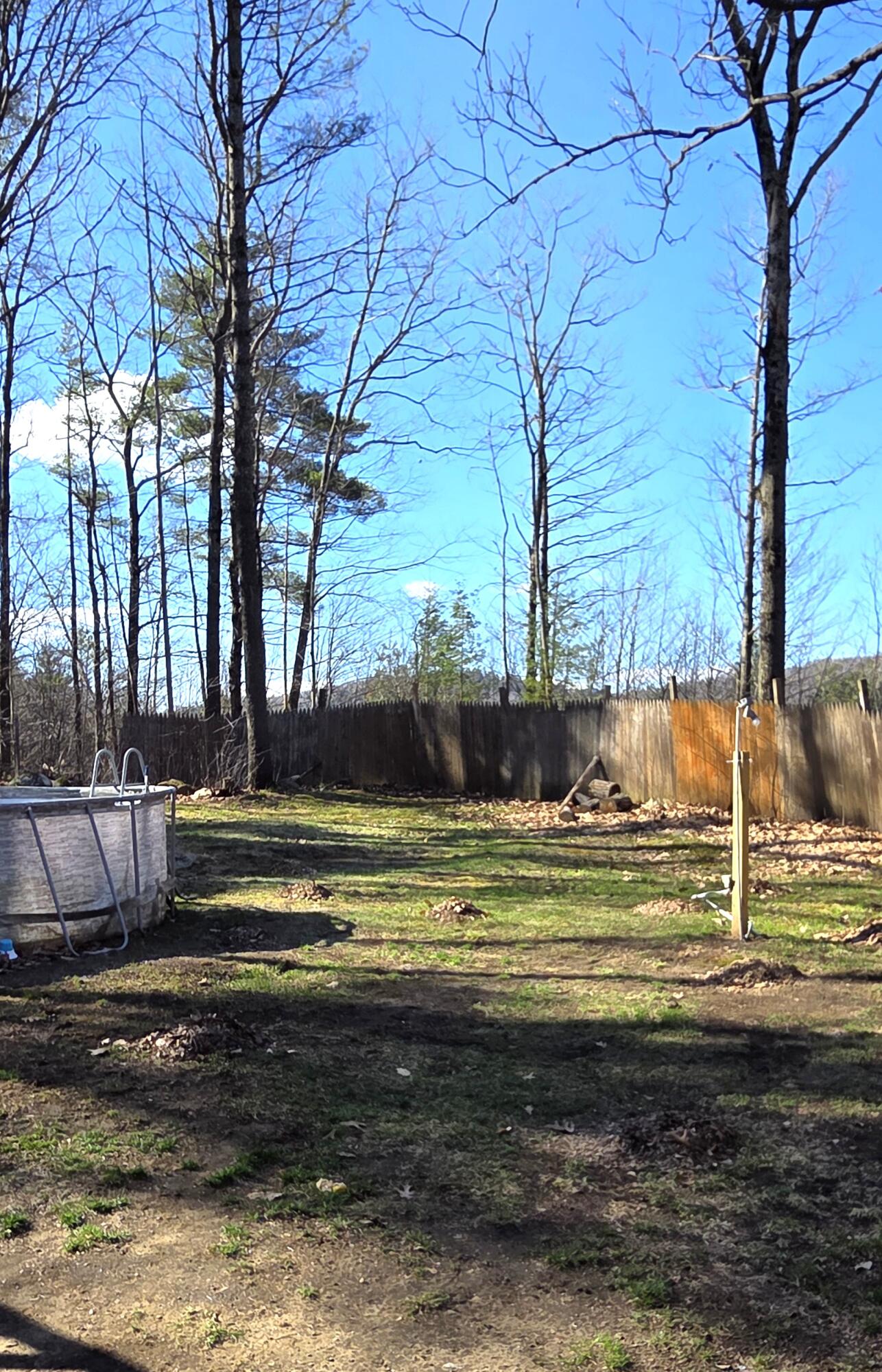 46 4th Street Mexico, ME 04257 - Photo 4 of 24 Back yard with fencing
