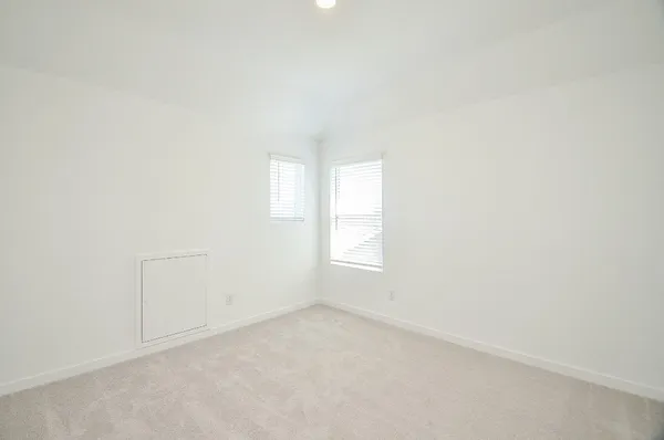 a view of empty room