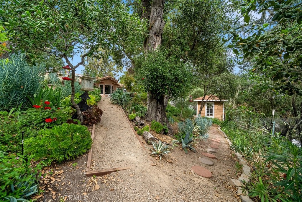 5982 Violeta Avenue Atascadero, CA 93422 - Photo 42 of 75 a view of a pathway with a house in the background