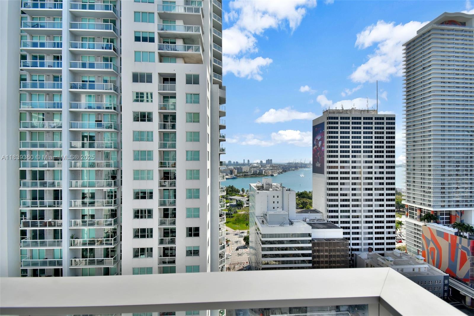 227 Northeast 2nd Street, Unit 2000 Miami, FL 33132 - Photo 14 of 44 a view of a city with tall buildings