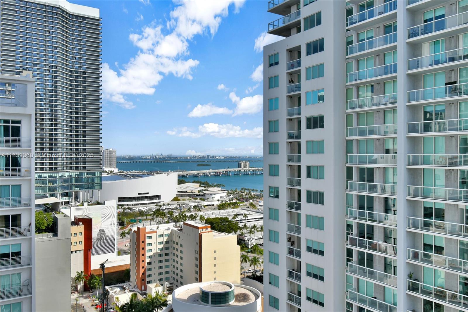 227 Northeast 2nd Street, Unit 2000 Miami, FL 33132 - Photo 16 of 44 a city view with tall buildings