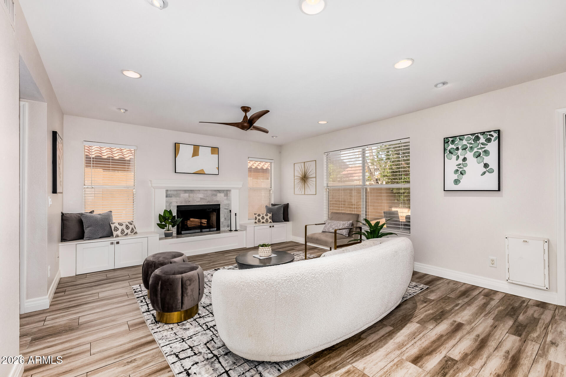 3550 East Utopia Road Phoenix, AZ 85050 - Photo 11 of 32 Family Room is Light & Bright