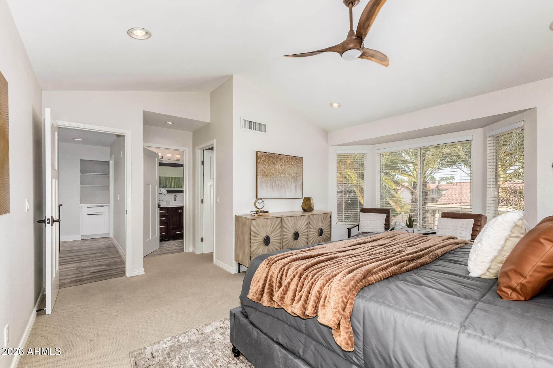 3550 East Utopia Road Phoenix, AZ 85050 - Photo 15 of 32 Primary Bedroom w/Bay Window