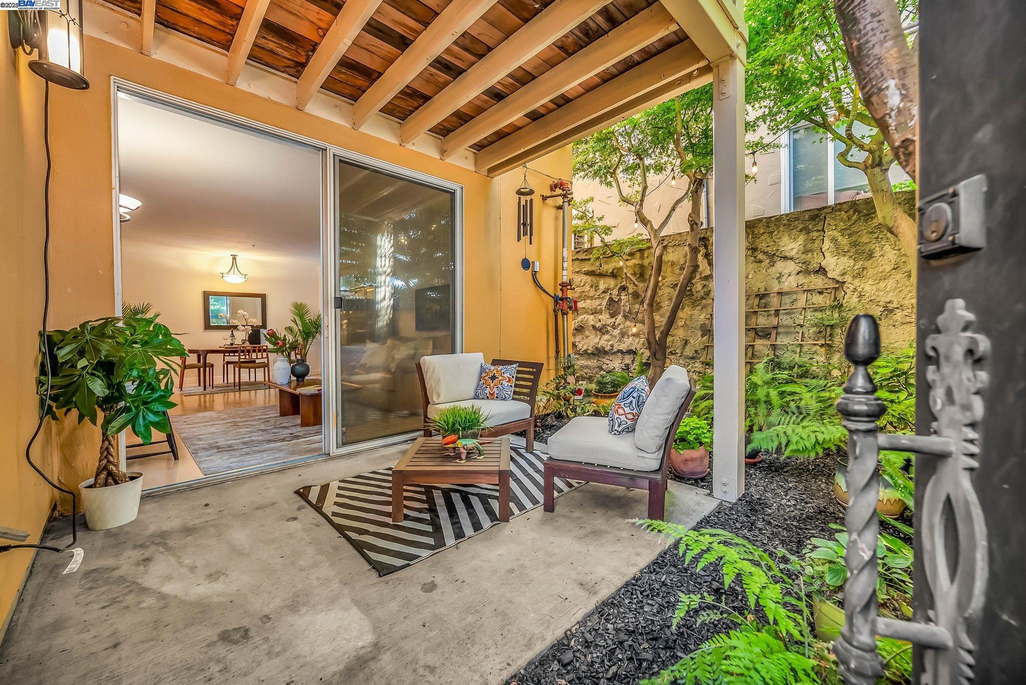 400 Wayne Avenue, Unit 1 Oakland, CA 94606 - Photo 29 of 37 a view of an outdoor space with seating