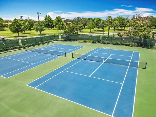 a park view with a lake view